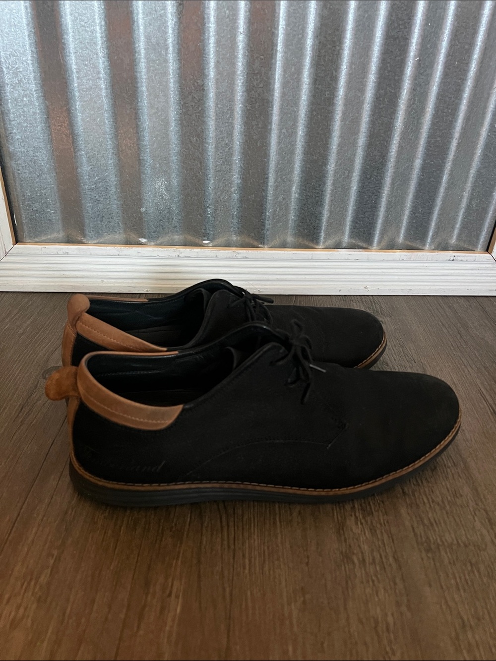 Timberland Black and Brown Derbys 44